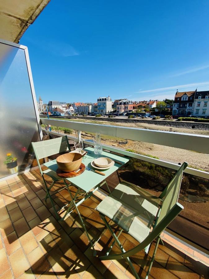 Vue Mer Et Garage Prive, Studio Balcon Plein Sud Wimereux Exterior foto